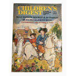 Vintage November 1976 Childrens Digest Magazine
